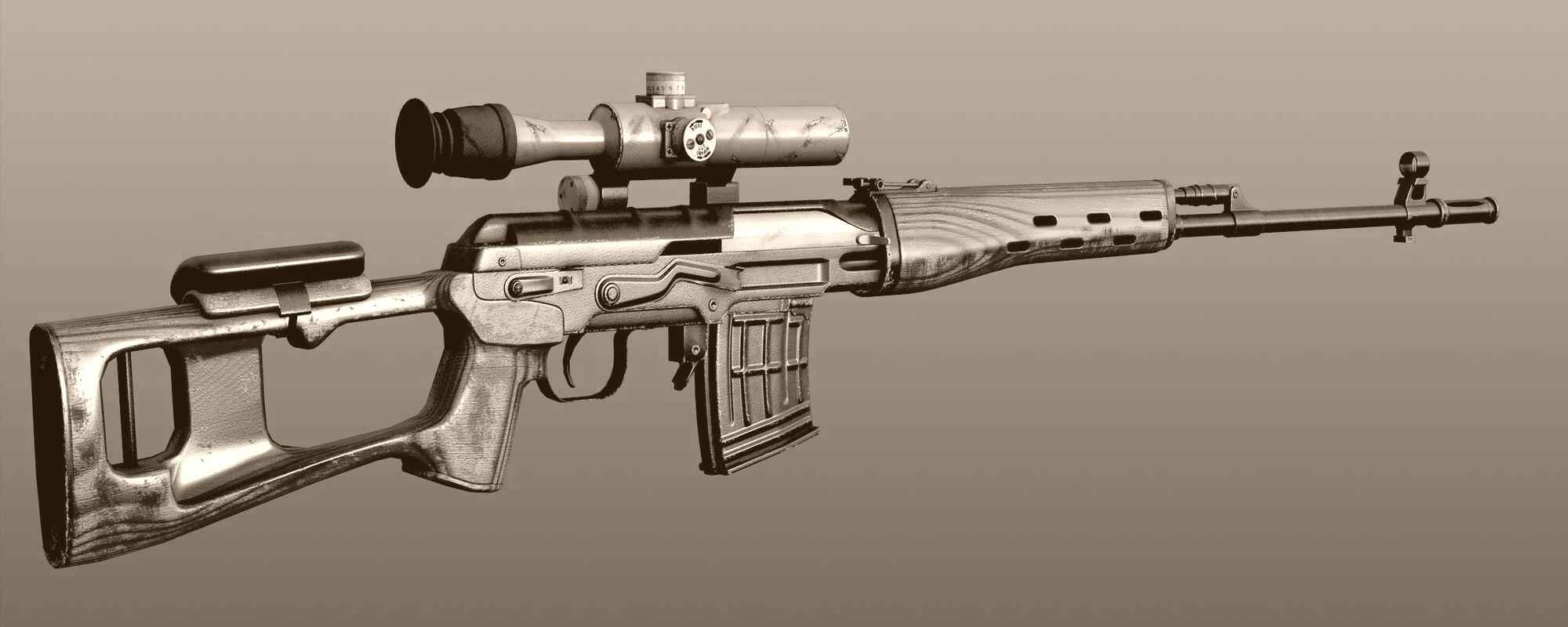 Снайперская винтовка Драгунова - один из лучших образцов ижевского оружия